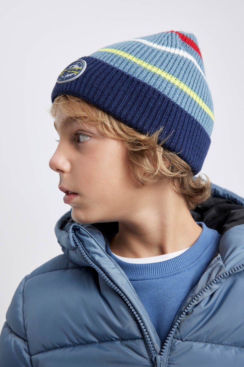 DeFacto Multicolour Boy Boy Beret Casual - Image 5